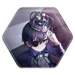 پیکسل شش ضلعی شیل انیمه خادم سیاه Black Butler
