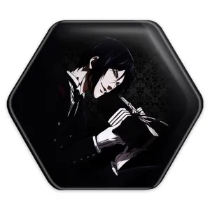 پیکسل شش ضلعی سباستین انیمه خادم سیاه Black Butler