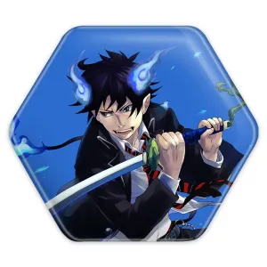 پیکسل شش ضلعی رین انیمه جنگیر آبی