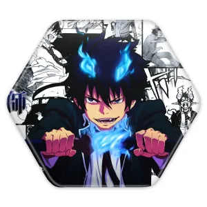 پیکسل شش ضلعی رین انیمه جنگیر آبی