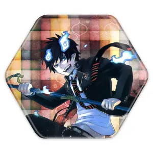 پیکسل شش ضلعی رین انیمه جنگیر آبی