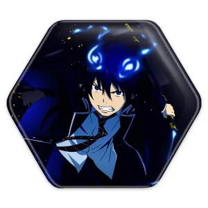 پیکسل شش ضلعی رین انیمه جنگیر آبی