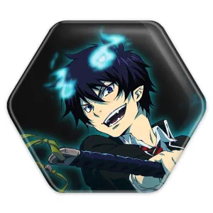 پیکسل شش ضلعی رین انیمه جنگیر آبی