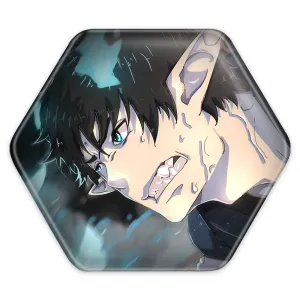 پیکسل شش ضلعی رین انیمه جنگیر آبی