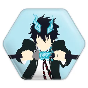 پیکسل شش ضلعی رین انیمه جنگیر آبی