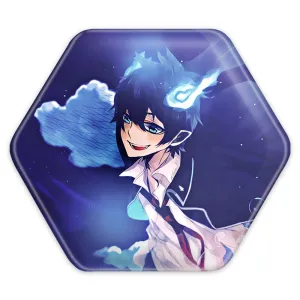 پیکسل شش ضلعی رین انیمه جنگیر آبی