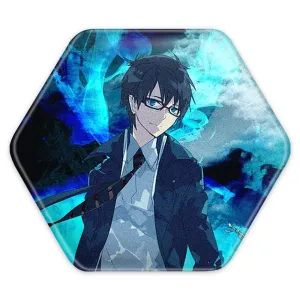 پیکسل شش ضلعی رین انیمه جنگیر آبی