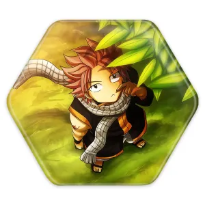پیکسل شش ضلعی ناتسو انیمه فری تیل Fairy Tail