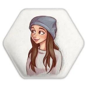 پیکسل شش ضلعی دخترونه