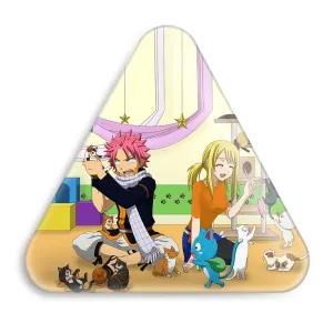 پیکسل مثلثی لوسی و ناتسو انیمه فری تیل Fairy Tail