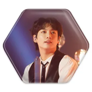 پیکسل شش ضلعی جونگ کوک Jung Kook گروه بی تی اس BTS