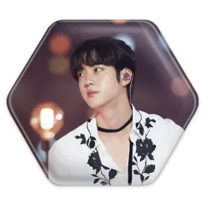 پیکسل شش ضلعی جین Jin گروه بی تی اس BTS