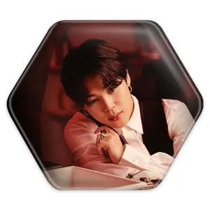 پیکسل شش ضلعی جیمین Jimin گروه بی تی اس BTS