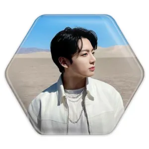 پیکسل شش ضلعی جونگ کوک Jung Kook گروه بی تی اس BTS