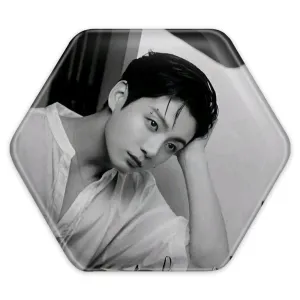 پیکسل شش ضلعی جونگ کوک Jung Kook گروه بی تی اس BTS