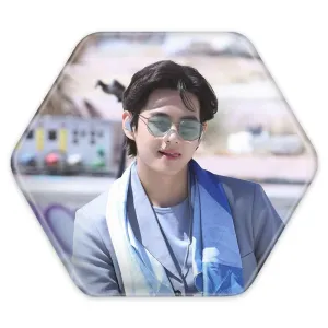 پیکسل شش ضلعی گروه بی تی اس BTS