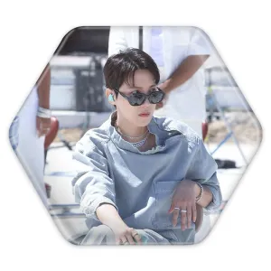 پیکسل شش ضلعی جی هوپ J Hope گروه بی تی اس BTS