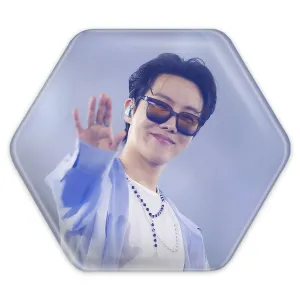 پیکسل شش ضلعی جی هوپ J Hope گروه بی تی اس BTS
