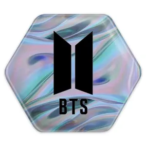 پیکسل شش ضلعی گروه بی تی اس BTS