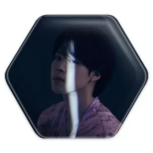 پیکسل شش ضلعی جیمین Jimin گروه بی تی اس BTS