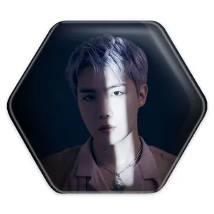 پیکسل شش ضلعی جی هوپ J Hope گروه بی تی اس BTS