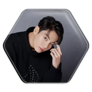 پیکسل شش ضلعی جونگ کوک Jung Kook گروه بی تی اس BTS