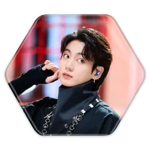 پیکسل شش ضلعی جونگ کوک Jung Kook گروه بی تی اس BTS
