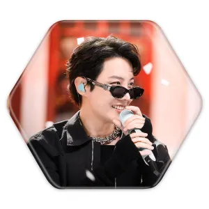 پیکسل شش ضلعی جی هوپ J Hope گروه بی تی اس BTS