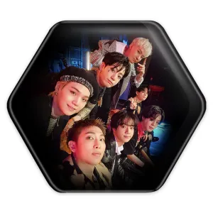پیکسل شش ضلعی شوگا Suga گروه بی تی اس BTS