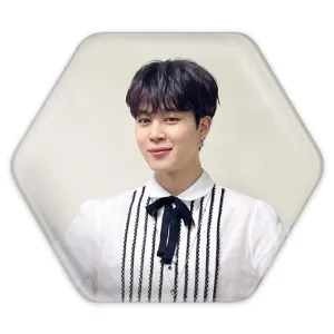 پیکسل شش ضلعی جیمین Jimin گروه بی تی اس BTS