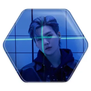 پیکسل شش ضلعی شوگا Suga گروه بی تی اس BTS