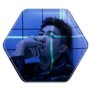 پیکسل شش ضلعی نامجون Namjoon گروه بی تی اس BTS