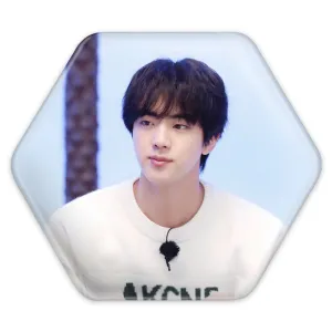 پیکسل شش ضلعی جین Jin گروه بی تی اس BTS