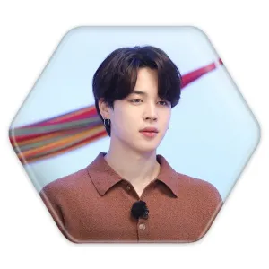 پیکسل شش ضلعی جیمین Jimin گروه بی تی اس BTS