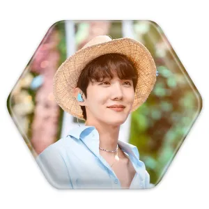 پیکسل شش ضلعی جی هوپ J Hope گروه بی تی اس BTS