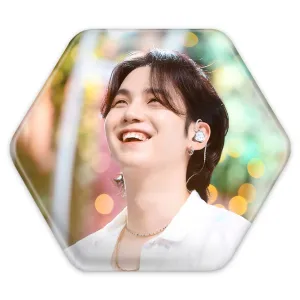 پیکسل شش ضلعی شوگا Suga گروه بی تی اس BTS