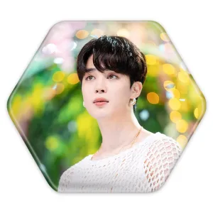 پیکسل شش ضلعی جیمین Jimin گروه بی تی اس BTS