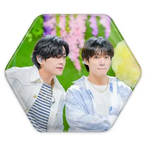 پیکسل شش ضلعی گروه بی تی اس BTS