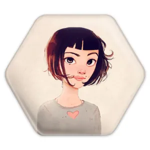 پیکسل شش ضلعی دخترونه