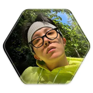 پیکسل شش ضلعی جی هوپ J Hope گروه بی تی اس BTS