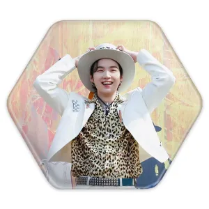 پیکسل شش ضلعی شوگا Suga گروه بی تی اس BTS