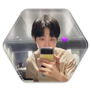 پیکسل شش ضلعی نامجون Namjoon گروه بی تی اس BTS