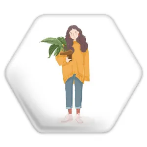 پیکسل شش ضلعی دخترونه