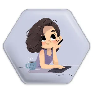 پیکسل شش ضلعی دخترونه