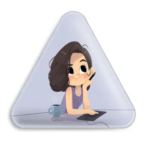 پیکسل مثلثی دخترونه