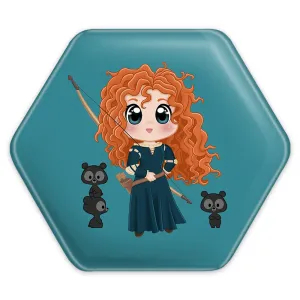 پیکسل شش ضلعی انیمیشن دلیر  Brave