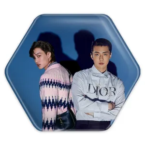 پیکسل شش ضلعی کای و کیونگسو گروه اکسو EXO
