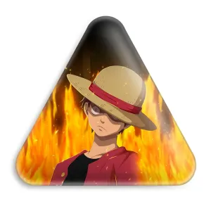 پیکسل مثلثی لوفی انیمه وان پیس One Piece