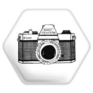 پیکسل شش ضلعی دوربین