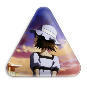 پیکسل مثلثی مایوری انیمه اشتاینز گیت